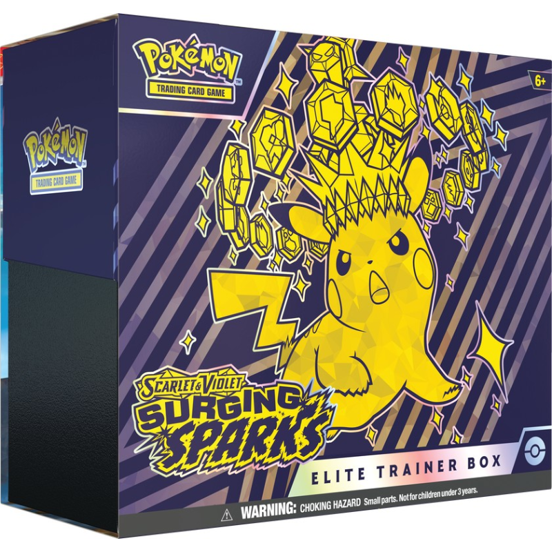 Pokemon English SV08 Surging Sparks CARDS LIVE OPENING