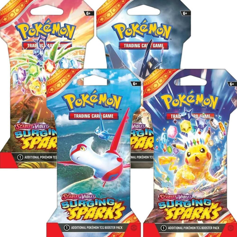 Pokemon English SV08 Surging Sparks CARDS LIVE OPENING
