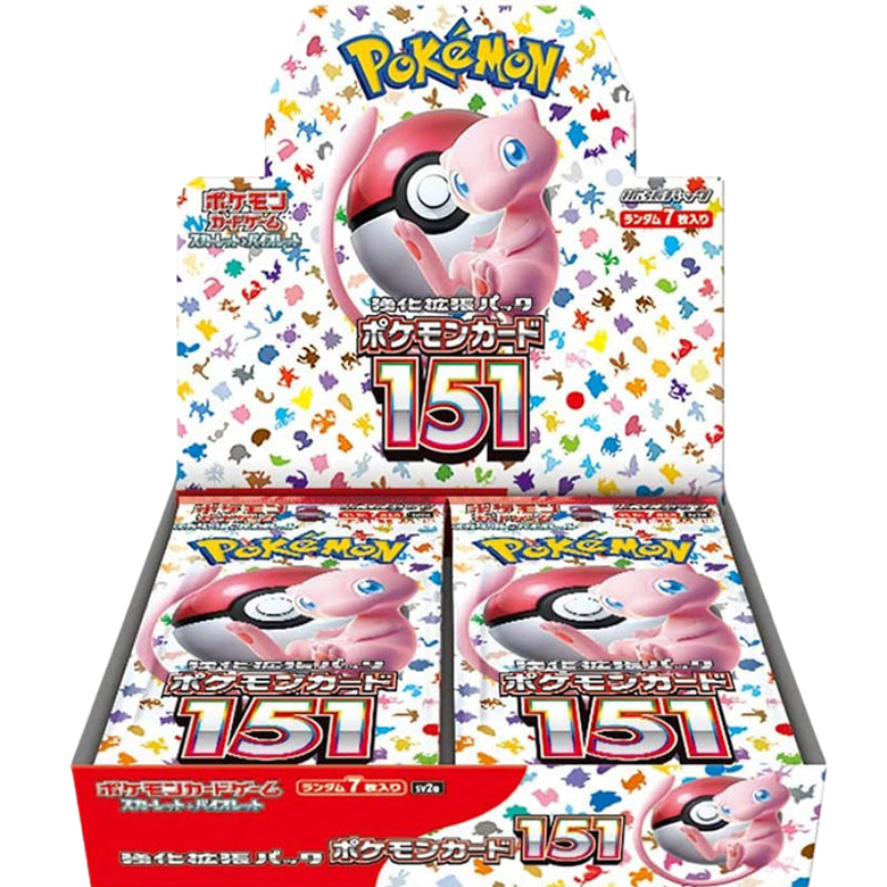151 Booster Box Japanese [Trading Cards Opened On Live @Anitcg] Card Games