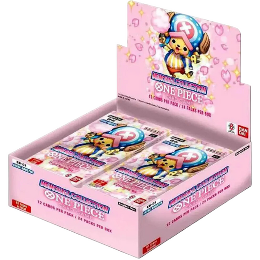 One Piece Extra Booster Memorial Collection EB01 EN CARDS LIVE OPENING