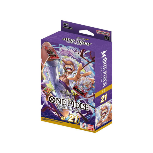 One Piece ST-21 Starter Deck EX: Gear 5 CARDS LIVE OPENING