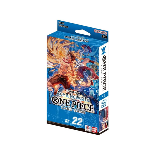 One Piece English Starter Deck 22 Ace & Newgate CARDS LIVE OPENING