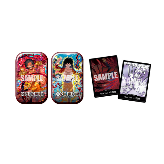 One Piece English Tin Pack Set Vol.1 TS-01 CARDS LIVE OPENING