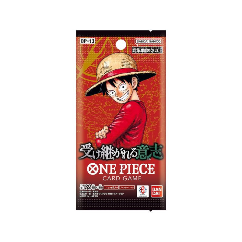 One Piece Japanese OP13 Inherited Will Booster CARDS LIVE OPENING
