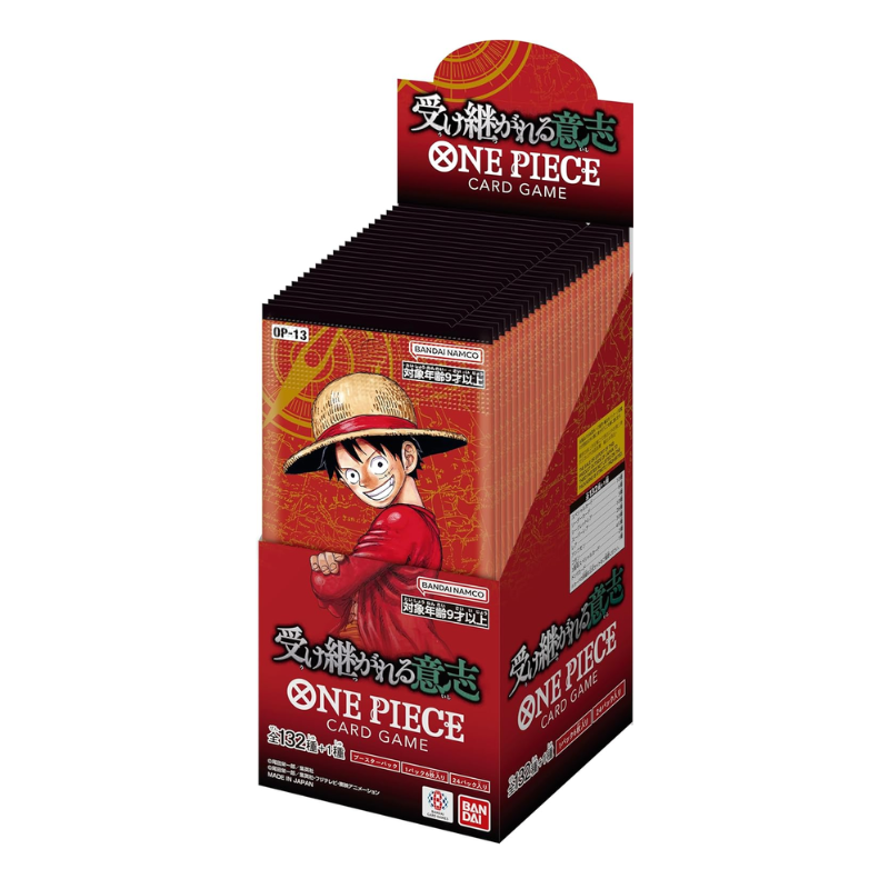 One Piece Japanese OP13 Inherited Will Booster CARDS LIVE OPENING