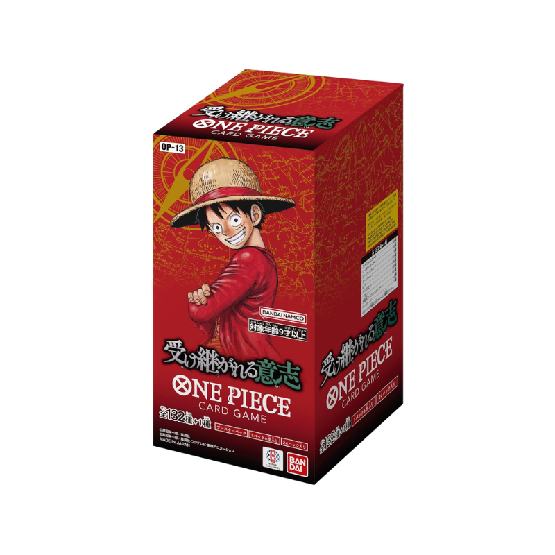 One Piece Japanese OP13 Inherited Will Booster CARDS LIVE OPENING