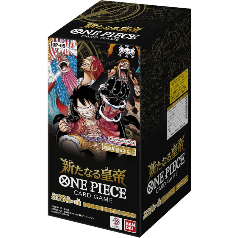 One Piece Japanese OP09 The Four Emperors CARDS LIVE OPENING