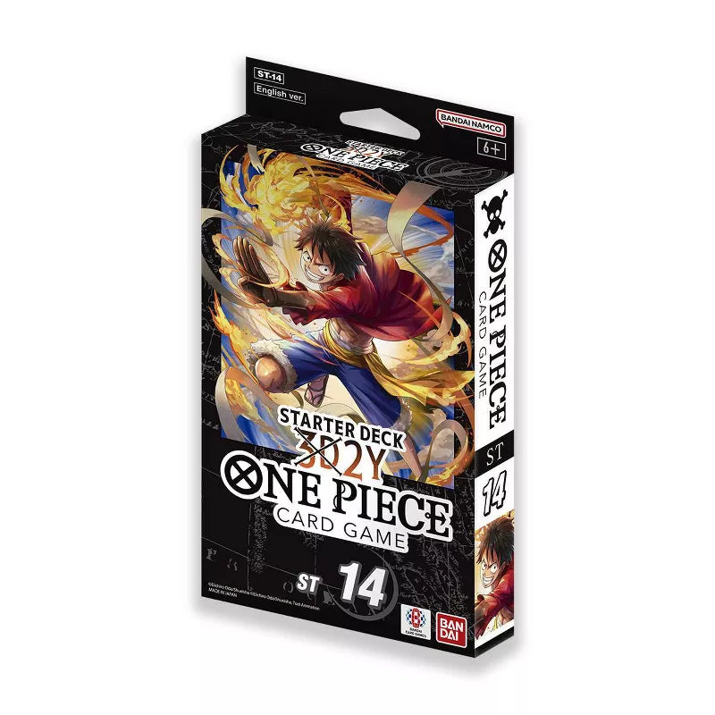 One Piece Starter Deck ST12 Zoro and Sanji ST14 3D2Y