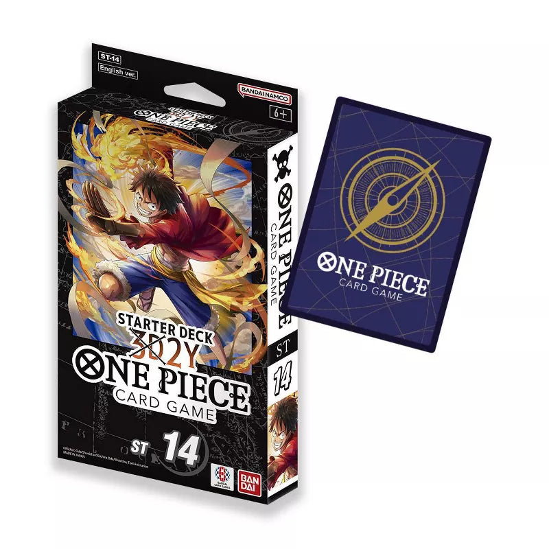 One Piece Starter Deck ST12 Zoro and Sanji ST14 3D2Y