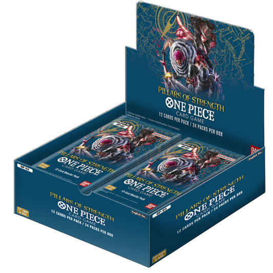 Op-03 Pillars Of Strength English [Trading Cards Opened On Live @Anitcg] Booster Box Card Games