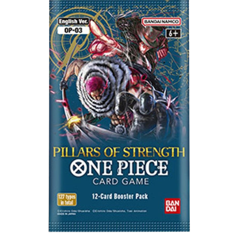 Op-03 Pillars Of Strength English [Trading Cards Opened On Live @Anitcg] Booster Pack Card Games