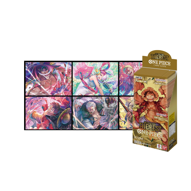 One Piece Japanese PRB01 The Best Premium Booster CARDS LIVE OPENING