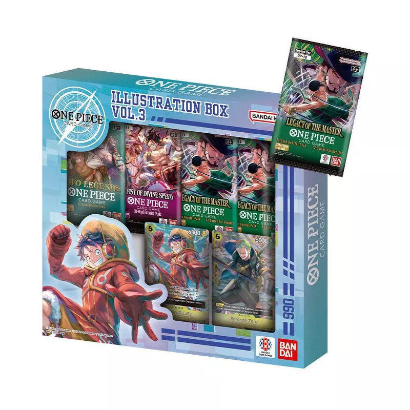 One Piece English Illustration Box Vol. 3 CARDS LIVE OPENING