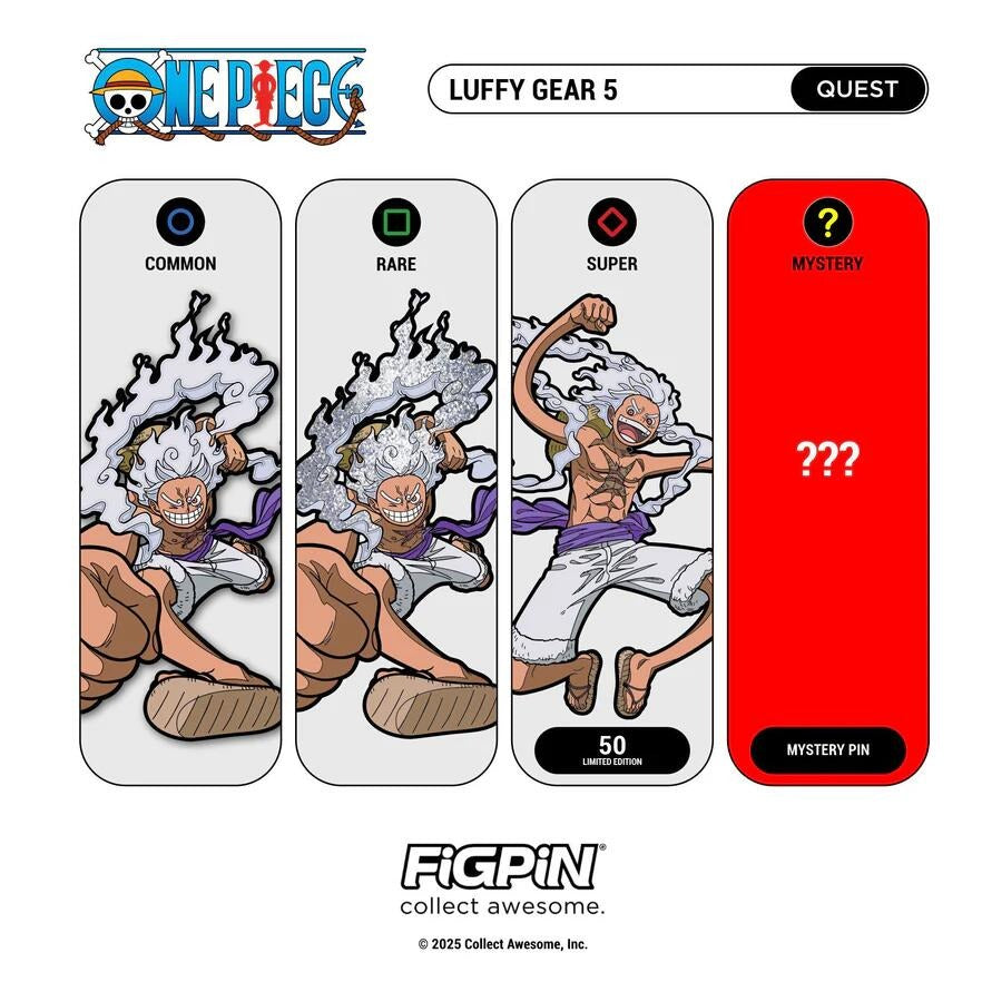 FiGPiN ONE PIECE MYSTERY PIN LIVE OPENING