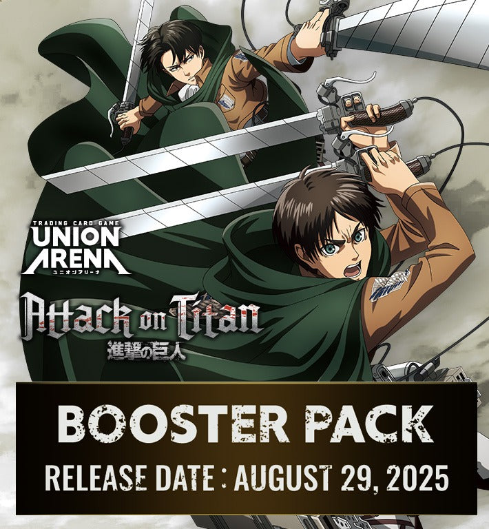 Union Arena English Attack on Titan Booster [UE10BT] CARDS LIVE OPENING