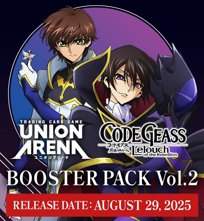 Union Arena English CODE GEASS: Lelouch of the Rebellion Vol.2 Booster [UEX03BT] CARDS LIVE OPENING