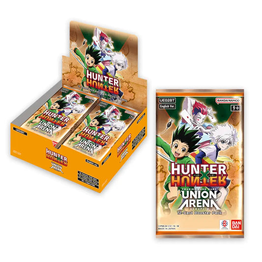 Union Arena English Hunter×Hunter Booster Box [Ue02Bt] Cards Live Opening Card Games